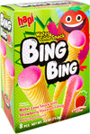 Hapi Bing Bing Cone Snack with Strawberry Flavored Filling, 2.5 Ounce