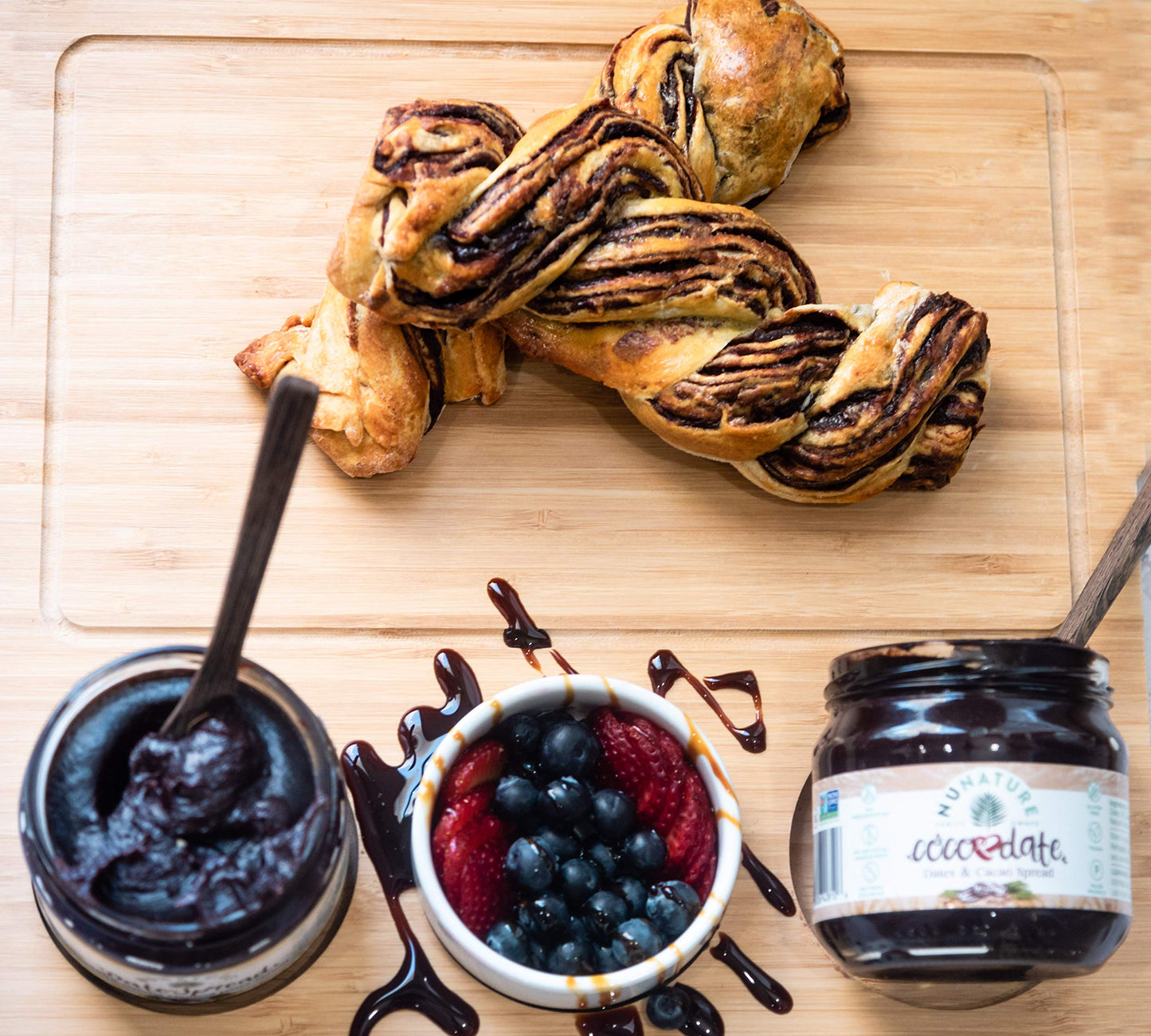 Nunat Date Cacao Spread ( 6 X 15.5 Oz )