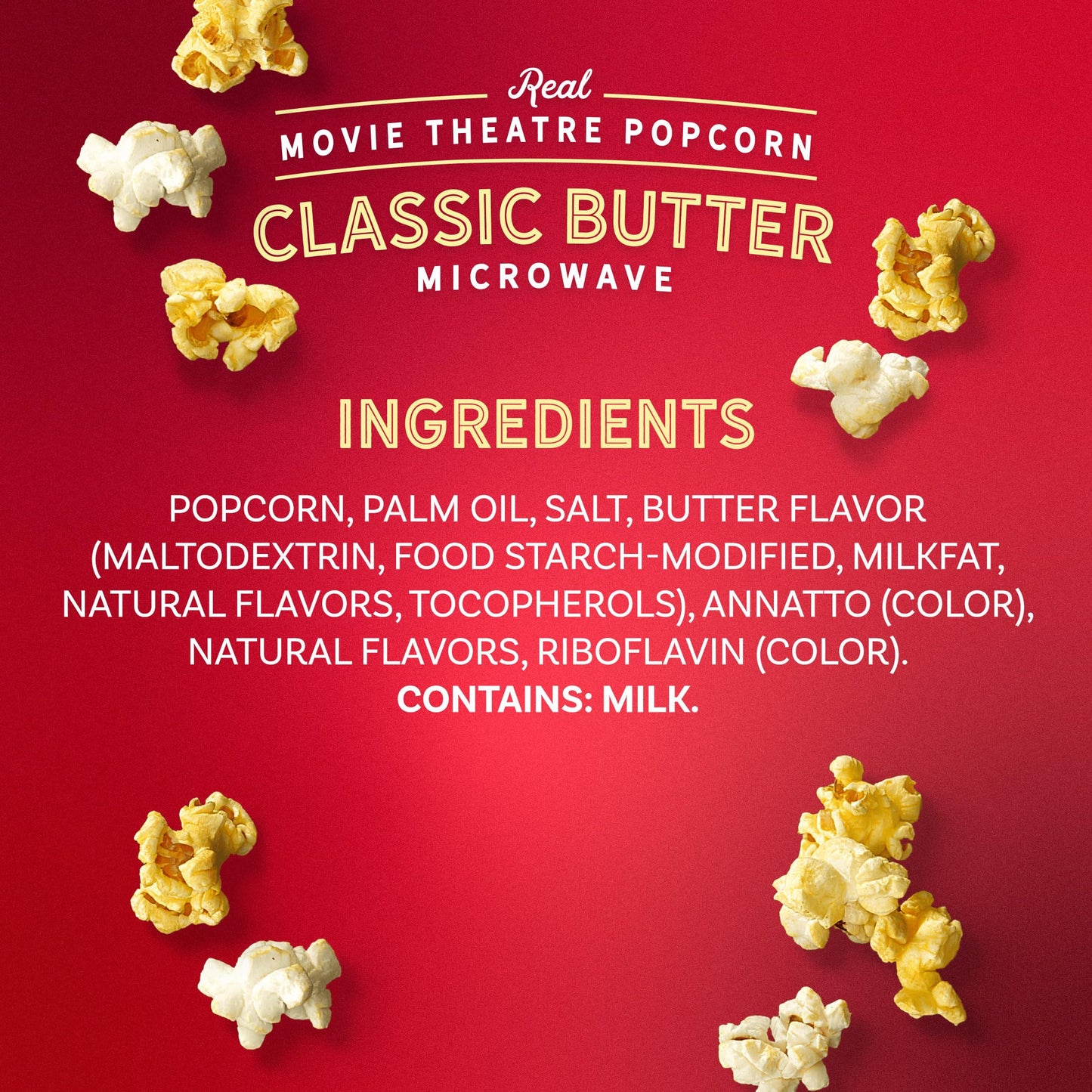 Amc Theatres Microwave Popcorn, Classic Butter, 2.75 Oz (6 Boxes, 36 Count)