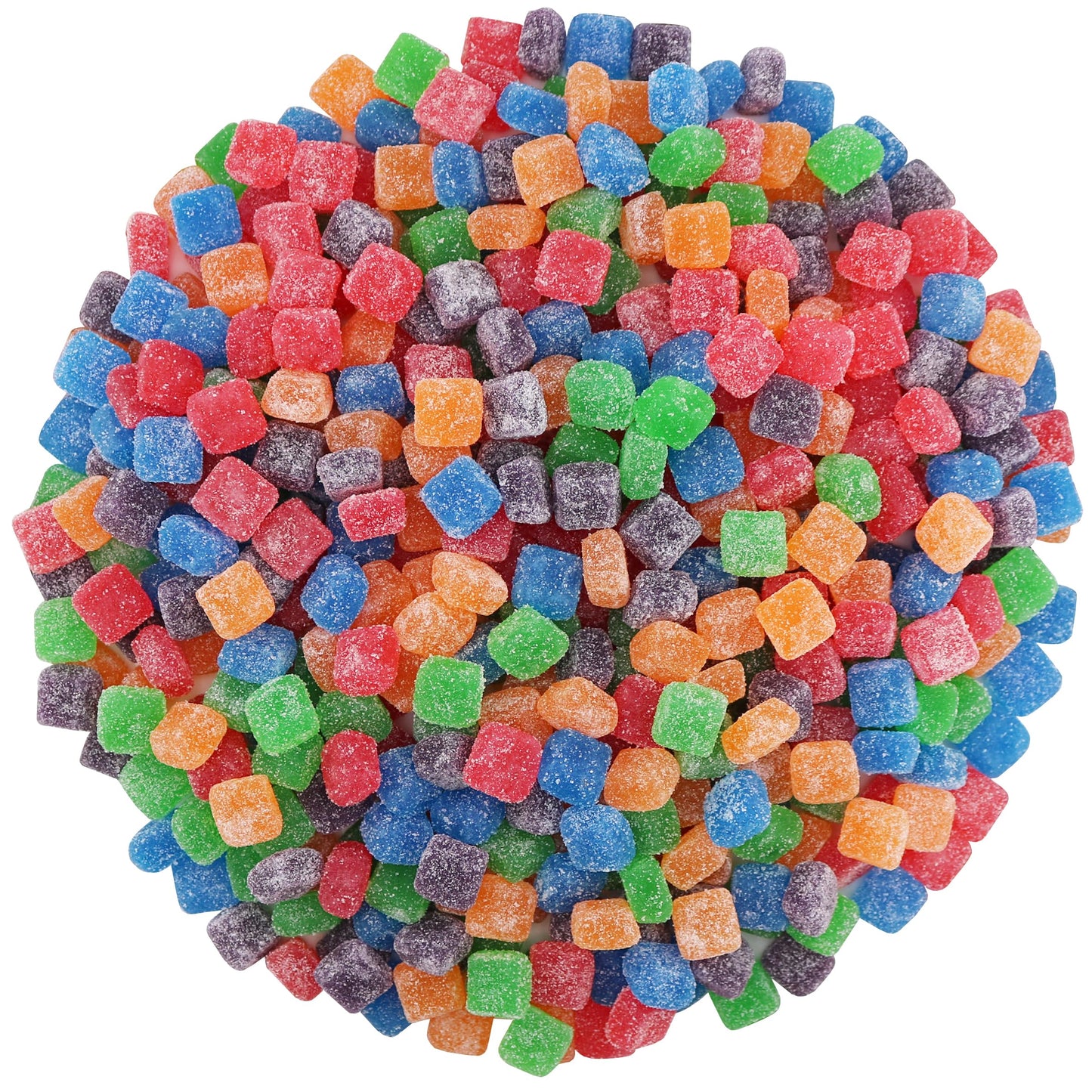FirstChoiceCandy Sour Chewy Cubes Candy (2 Pound, Assorted)