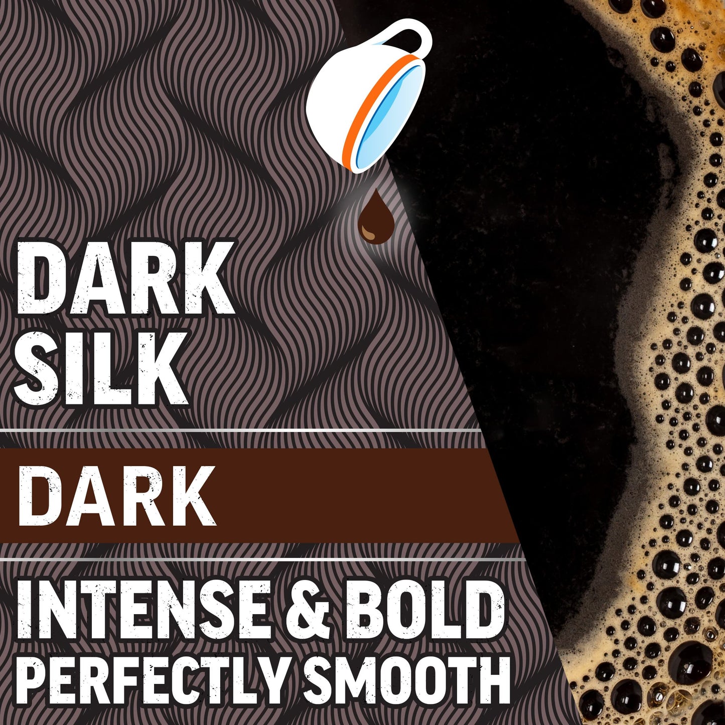 Maxwell House Dark Silk Ground Coffee (24.5 oz Canister)