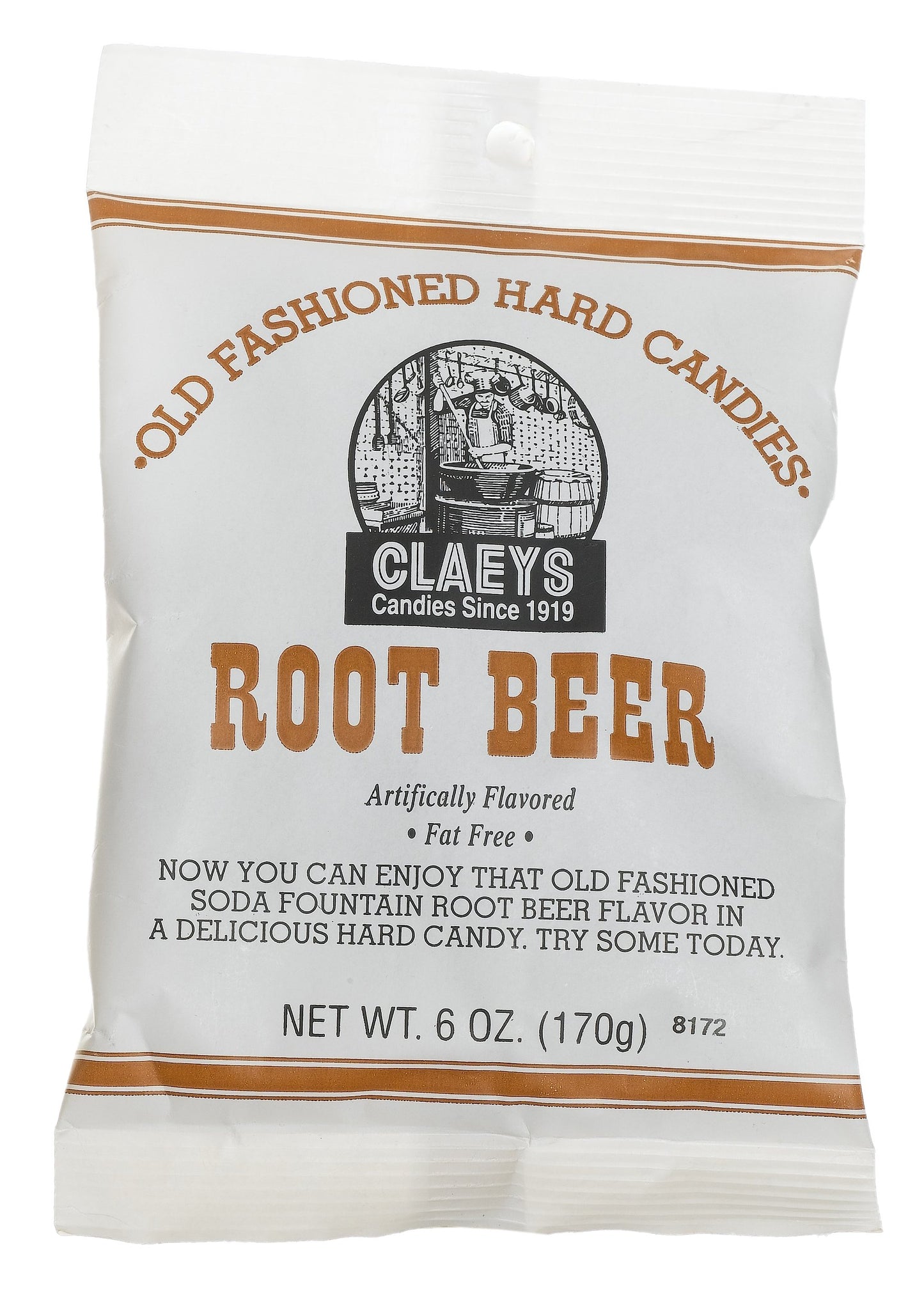 Claeys, Old Fashioned Hard Candy Root malt-inspired, 6 oz