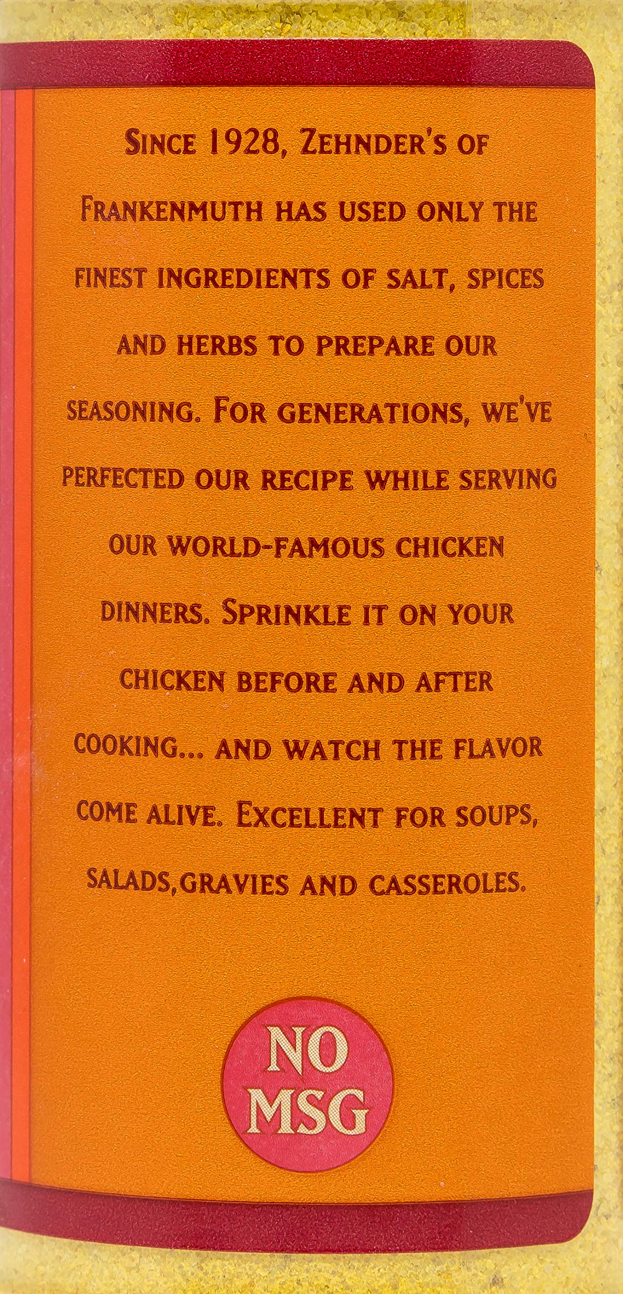 Zehnderss Chicken Seasoning (8.5 oz)