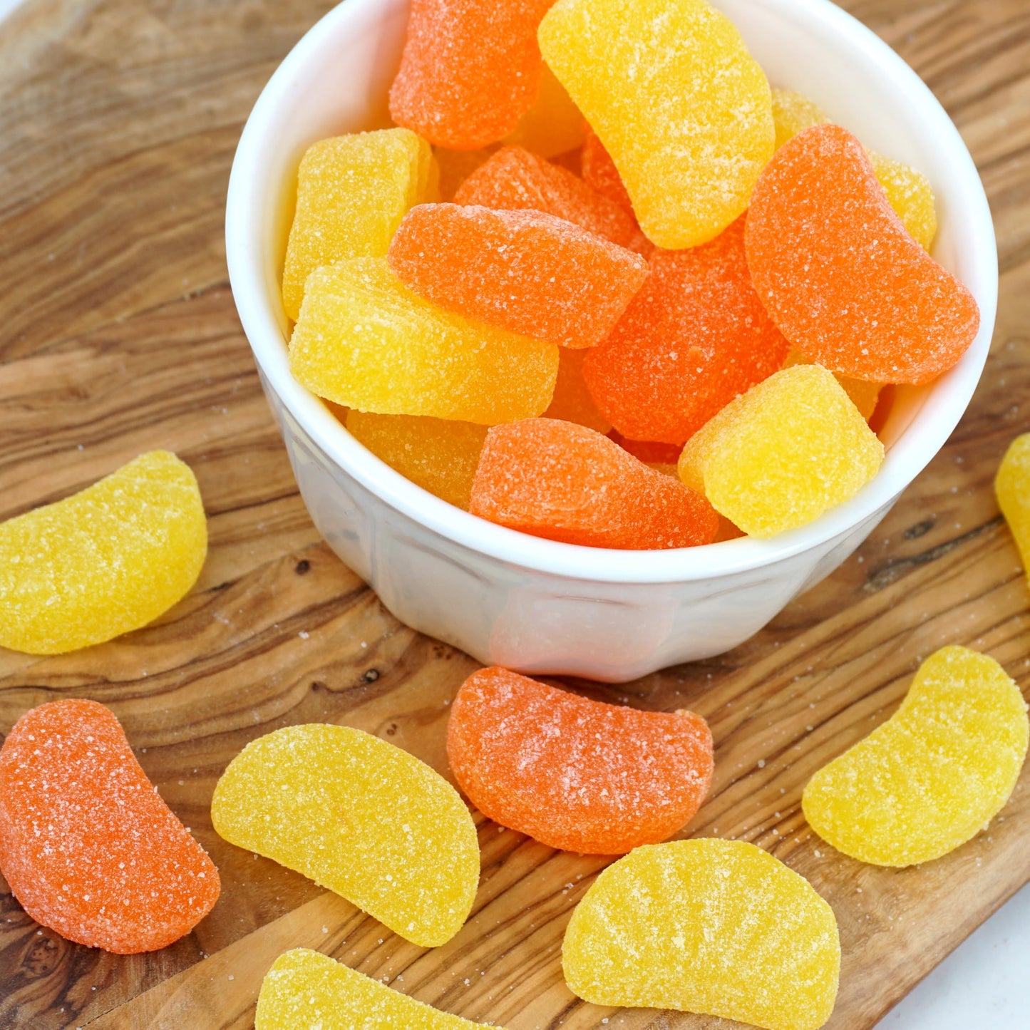 Citrus Slices Candy, 5 Pound Bulk Bag, Orange & Lemon Fruit Slices
