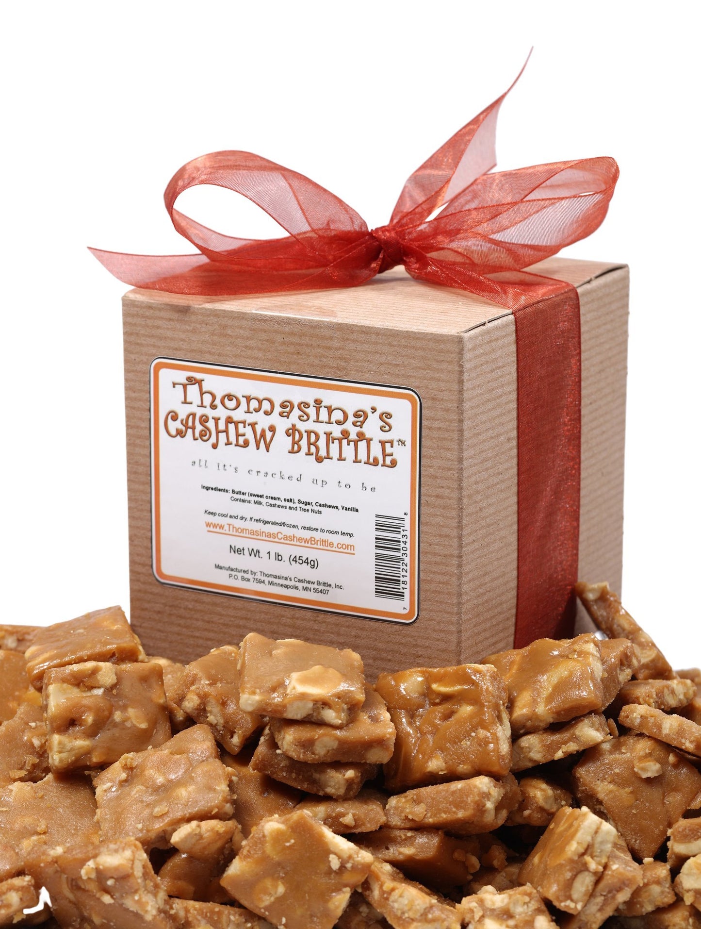 Thomasinas Cashew Brittle Snack