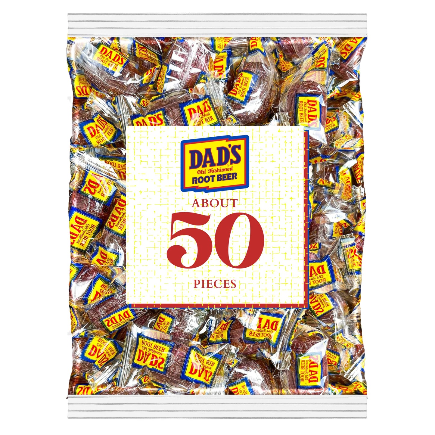 KIDU Root Beer Barrels Hard Candy - Old Fashioned Candy - 1 Pound Bulk, Individually Wrapped