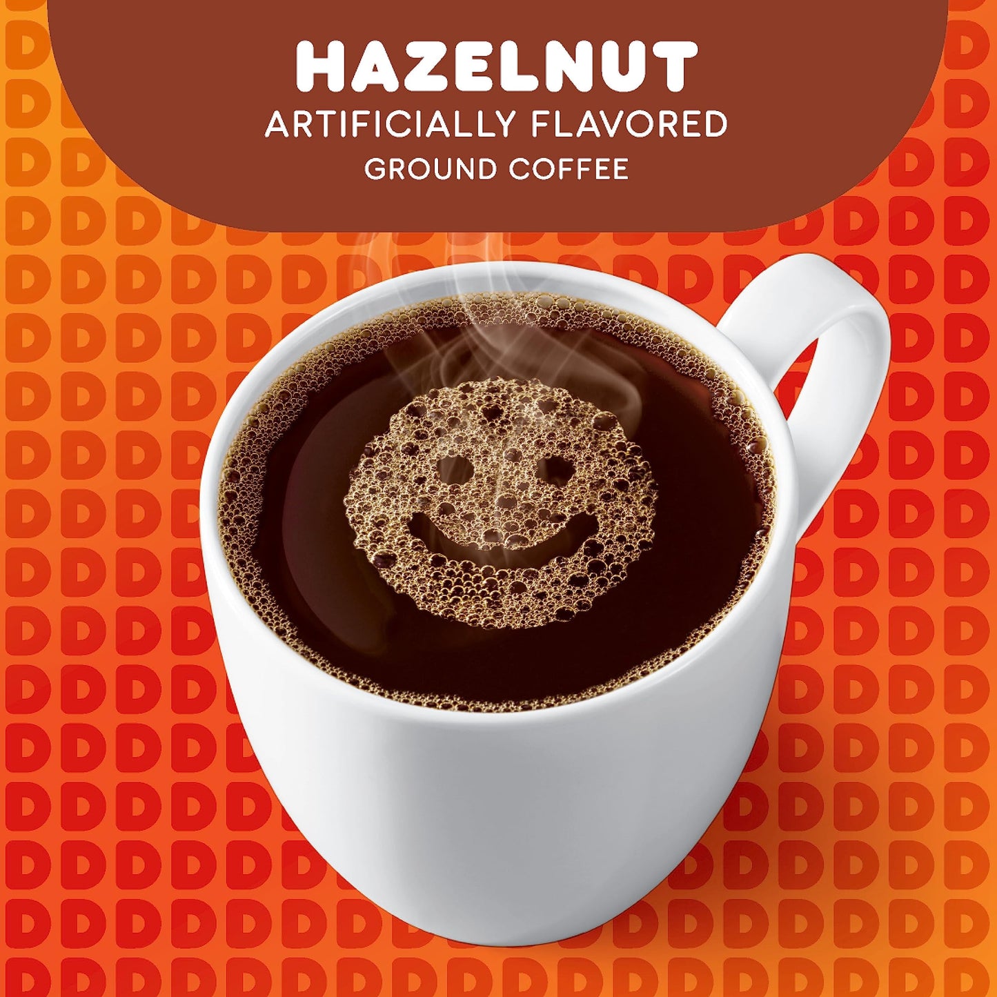 Dunkin Hazelnut Flavored Coffee, 32 Keurig K-Cup Pods