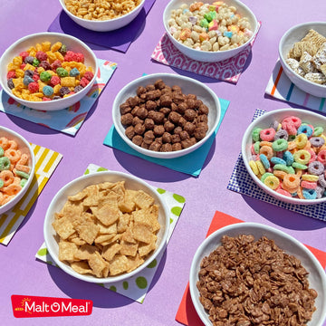 Malt-O-Meal Raisin Bran Cereal, Wheat Flakes And Raisins Breakfast Cereal, Large Cereal For Family, 39 Oz Resealable Cereal Bag