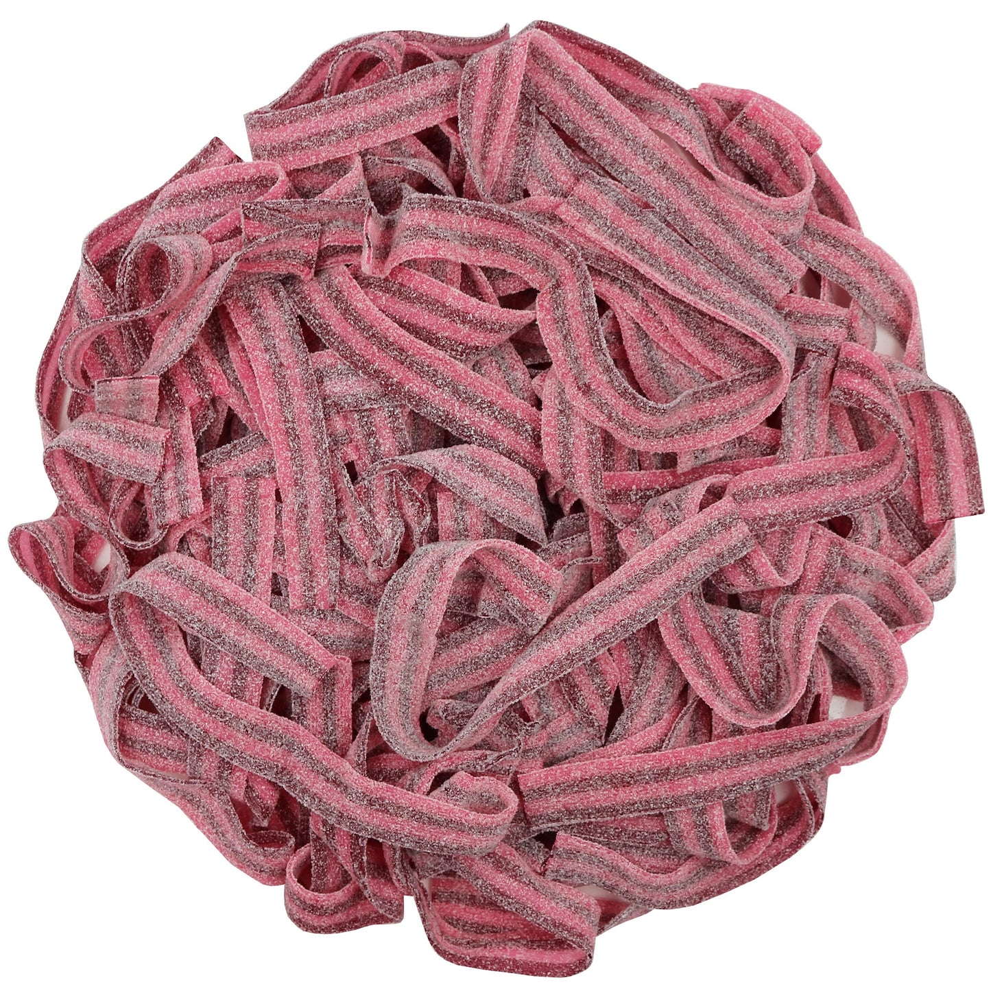 Variety Color Sour Gummy Belts (Raspberry Cherry, 3 Lb)
