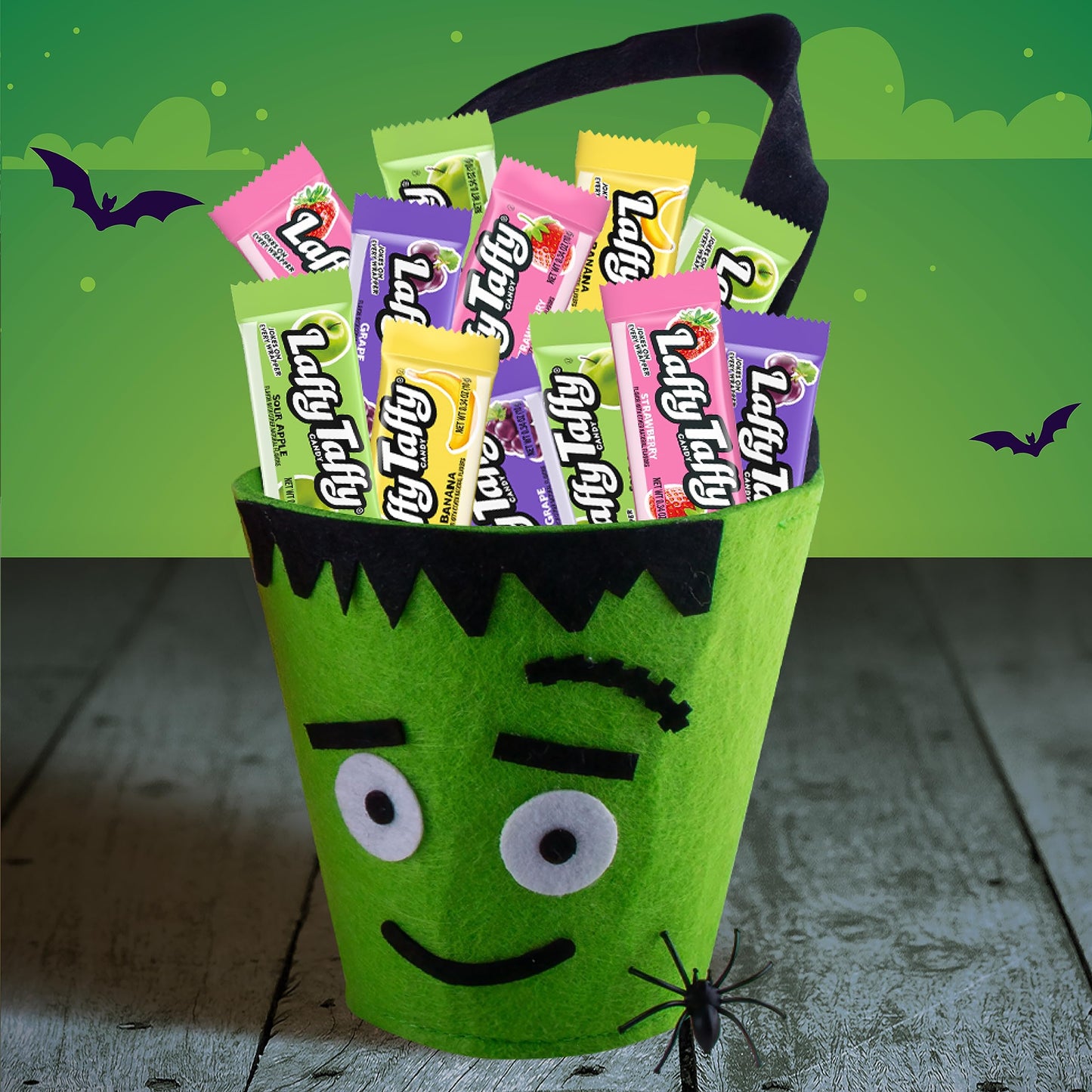 Laffy Taffy Candy, Assorted Mini Bars, 12 Ounce