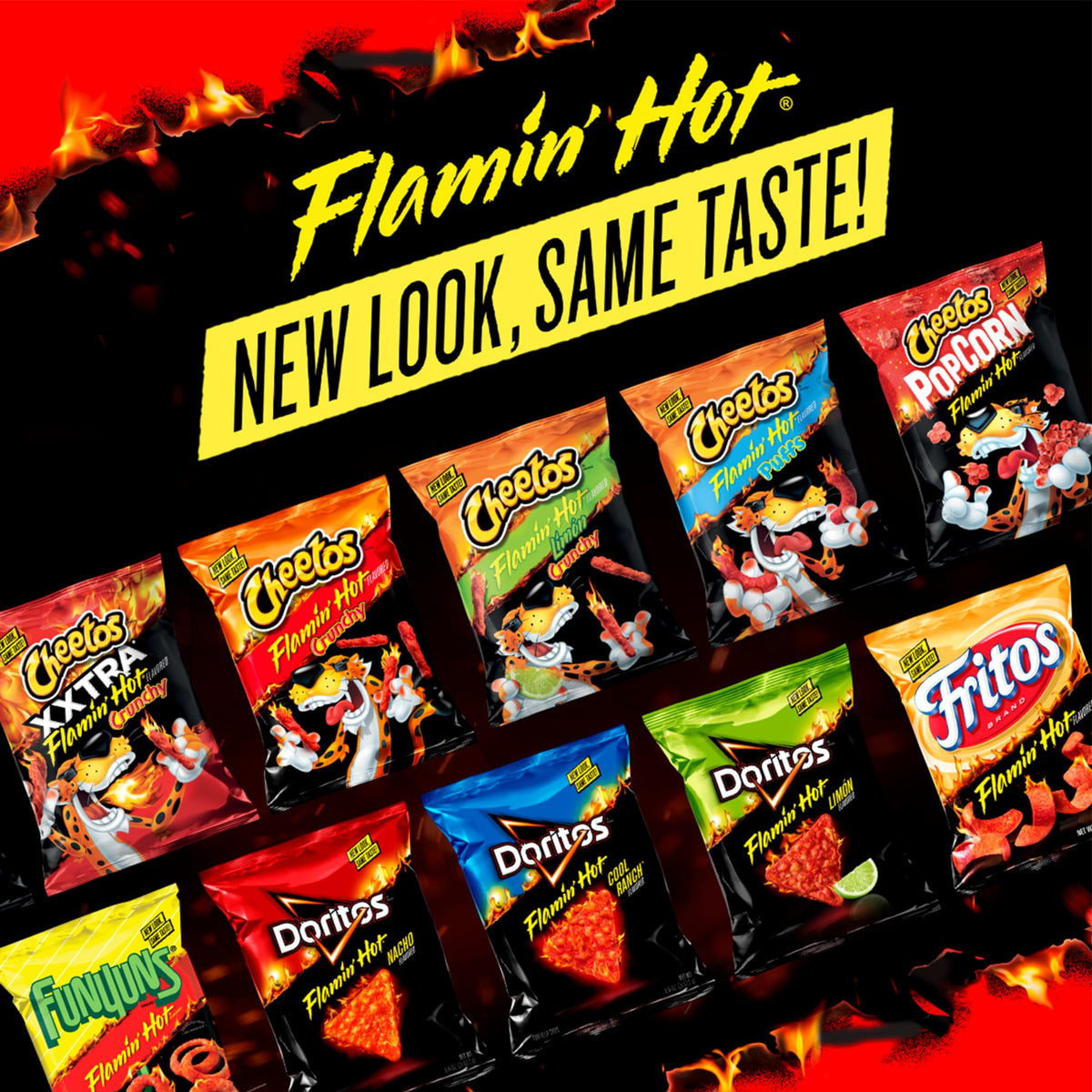 Cheetos Xxtra Flamin Hot Cheese Flavored Snacks, 8.5 Oz
