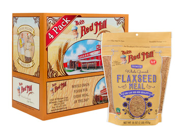 Bob s Red Mill Flaxseed Meal, 16oz (Pack of 4) - Non GMO, Vegan, Paleo Friendly, Keto Friendly, Kosher