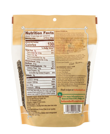 Bobs Red Mill Organic Chia Seeds, 12 Oz, (us)