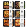 Gflavor Blendpy Butcher Chef-Crafted Gourmet Meals Sampler: Bbq Fusion 6-Pack (10-15 Oz Each) - Top-Grade Prepared Meals & Entrees