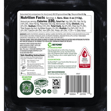 Beyond Meat Beyond Beef Plant-Based Ground 16 oz