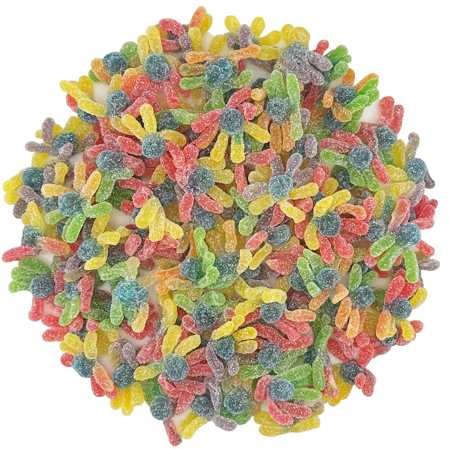 Firstchoicecandy Sour Gummy Octopus (Sour Rainbow, 2.2 Pound (Pack Of 1))