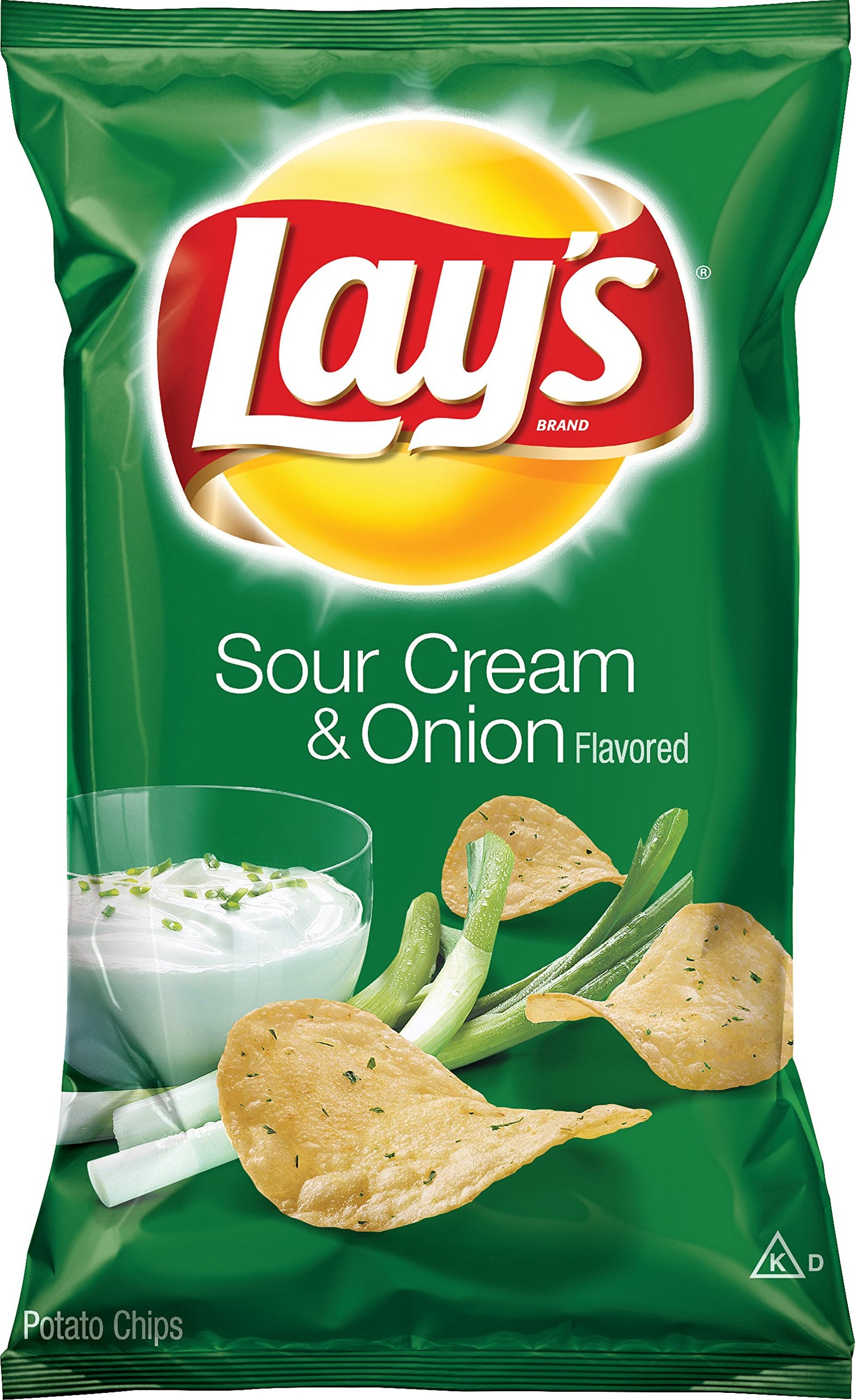Lays Sour Cream and Onion Potato Chips, 9.75 Ounce