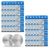 Wanzelonyo Cr2450 Battery Bulk Cr2450 3V Lithium Coin Cell 600Mah 50 Count