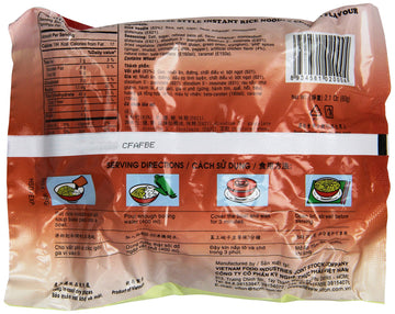 24 Bags Instant Rice Noodle Chicken Flavour Or Pho Ga