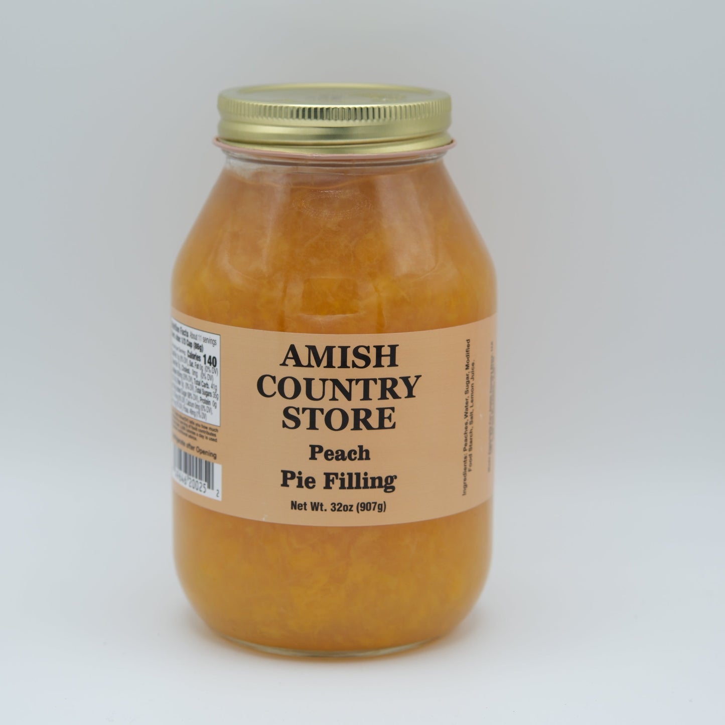 Amish Country Store Old-Fashioned Peach Pie Filling | 32 oz