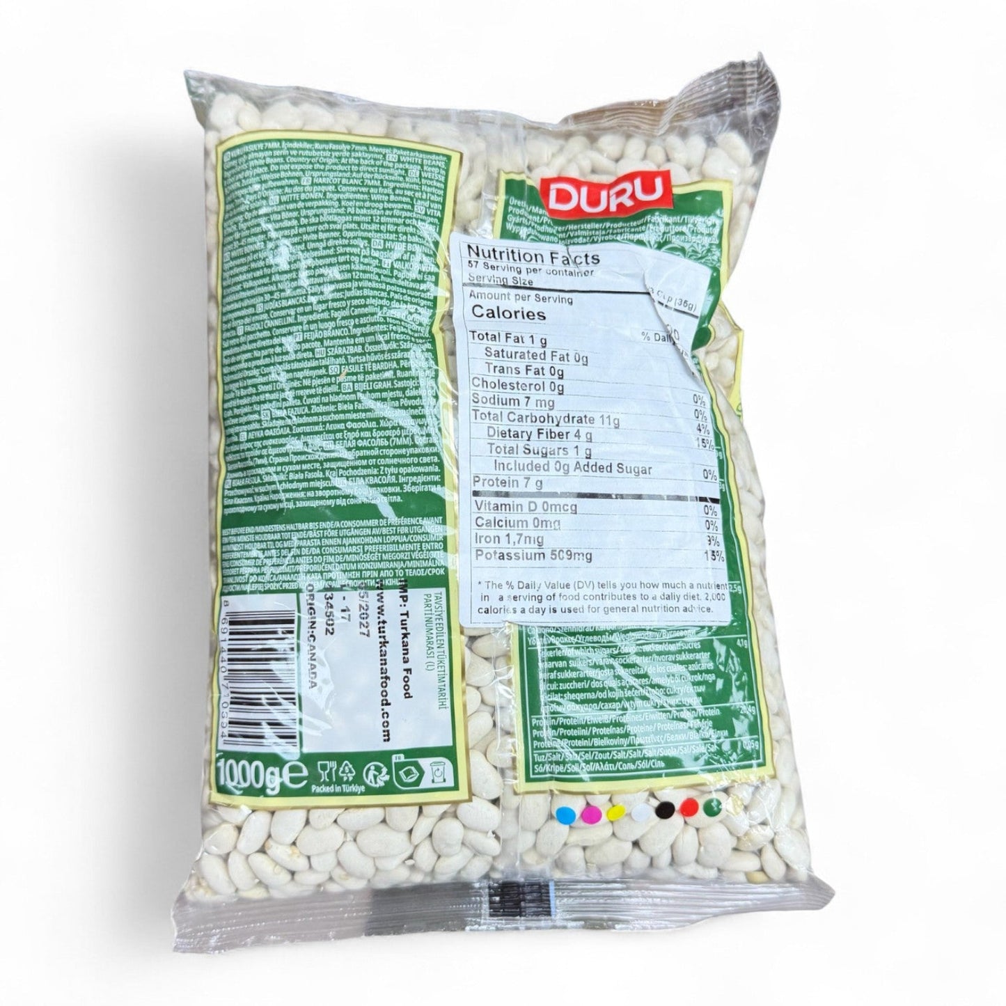 Duru White Beans 2KG