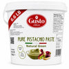 Gusto Etna 100% Pistachio Paste – Natural Green Color – Unsweetened – 3 kg (6.6 lb) Bulk