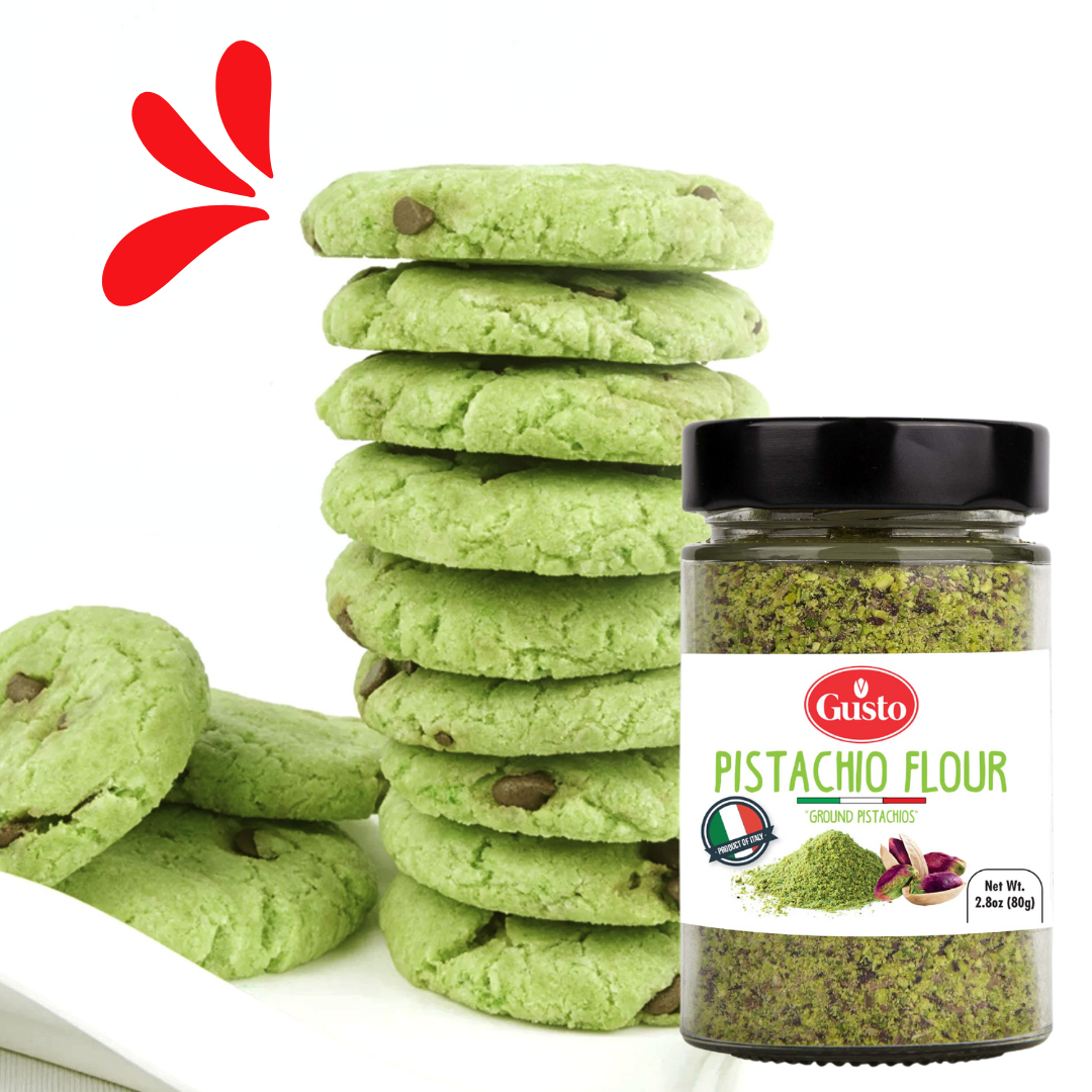 Gusto Etna, Pistachio Flour, Sicilian Fine Pistachio Flour (80 g)