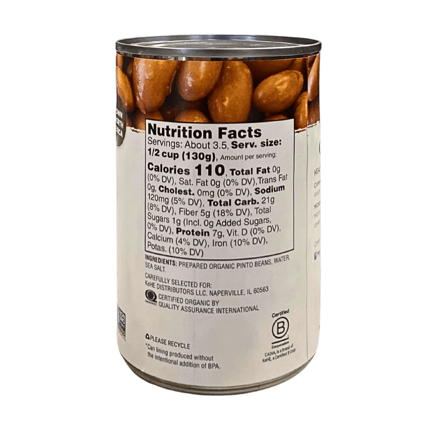 Pinto Beans, Organic, Cadia