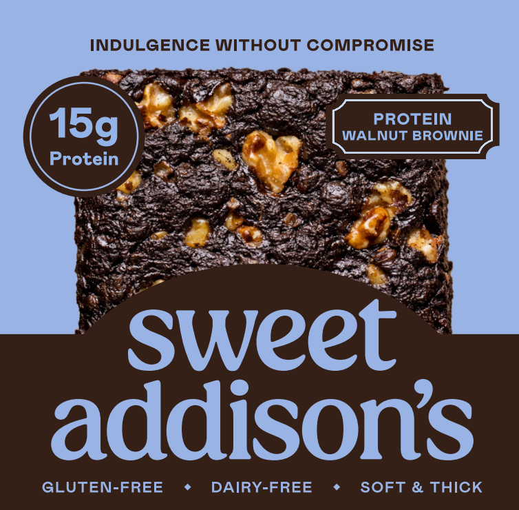Walnut Protein Brownies
