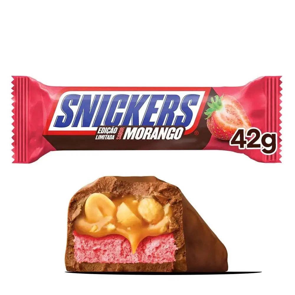 Snickers Strawberry Morango Brazil