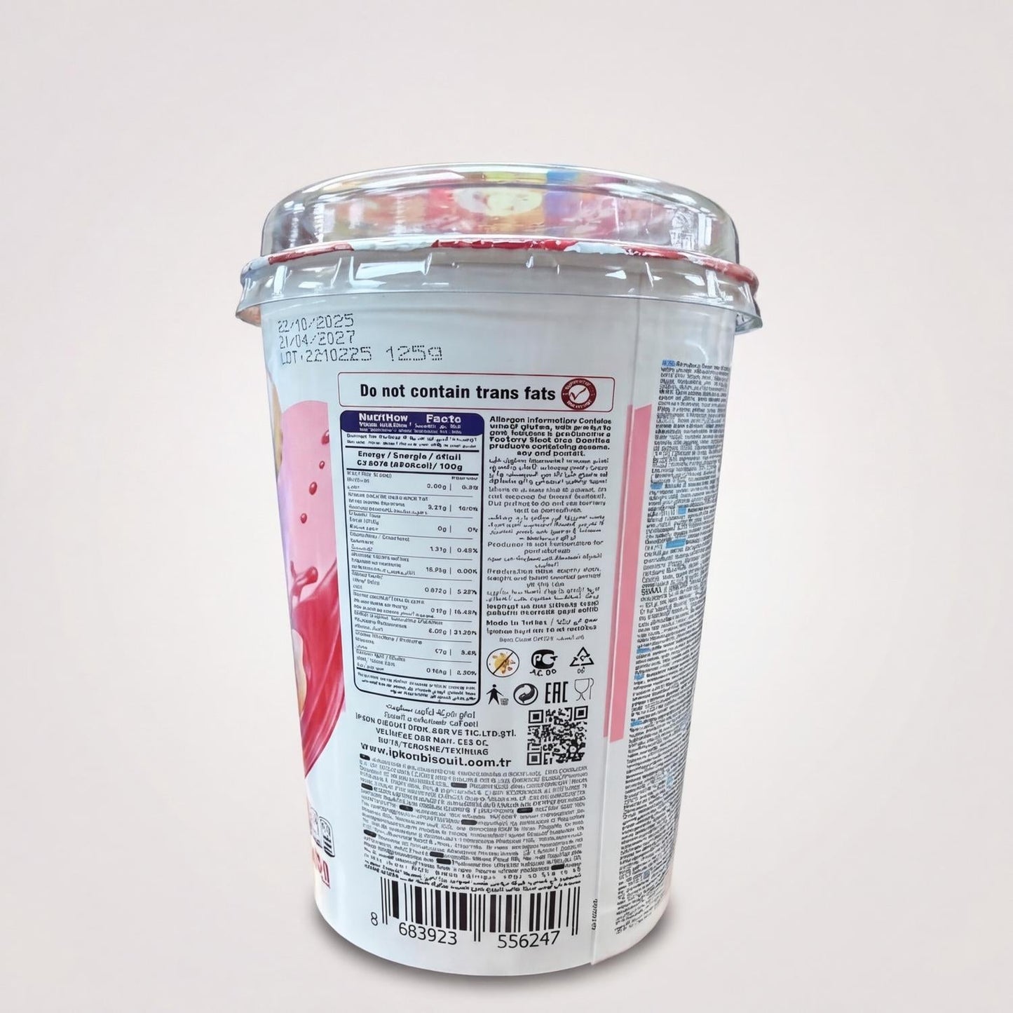 Chico miko strawberry Mini Biscuits (cup 125g)