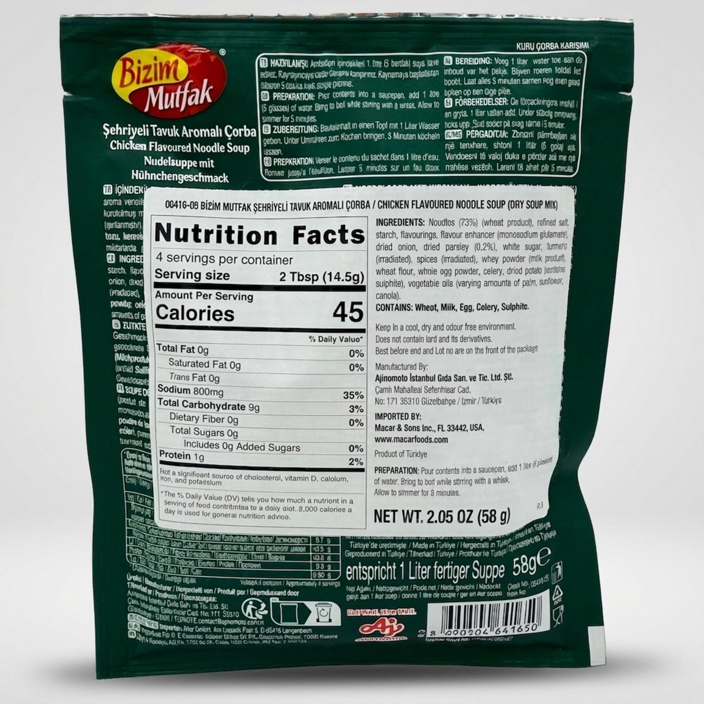 Chicken Flavoured Noodle Soup (50g)