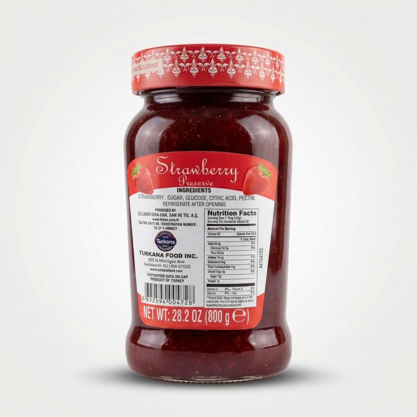 Strawberry Preserve (800g)