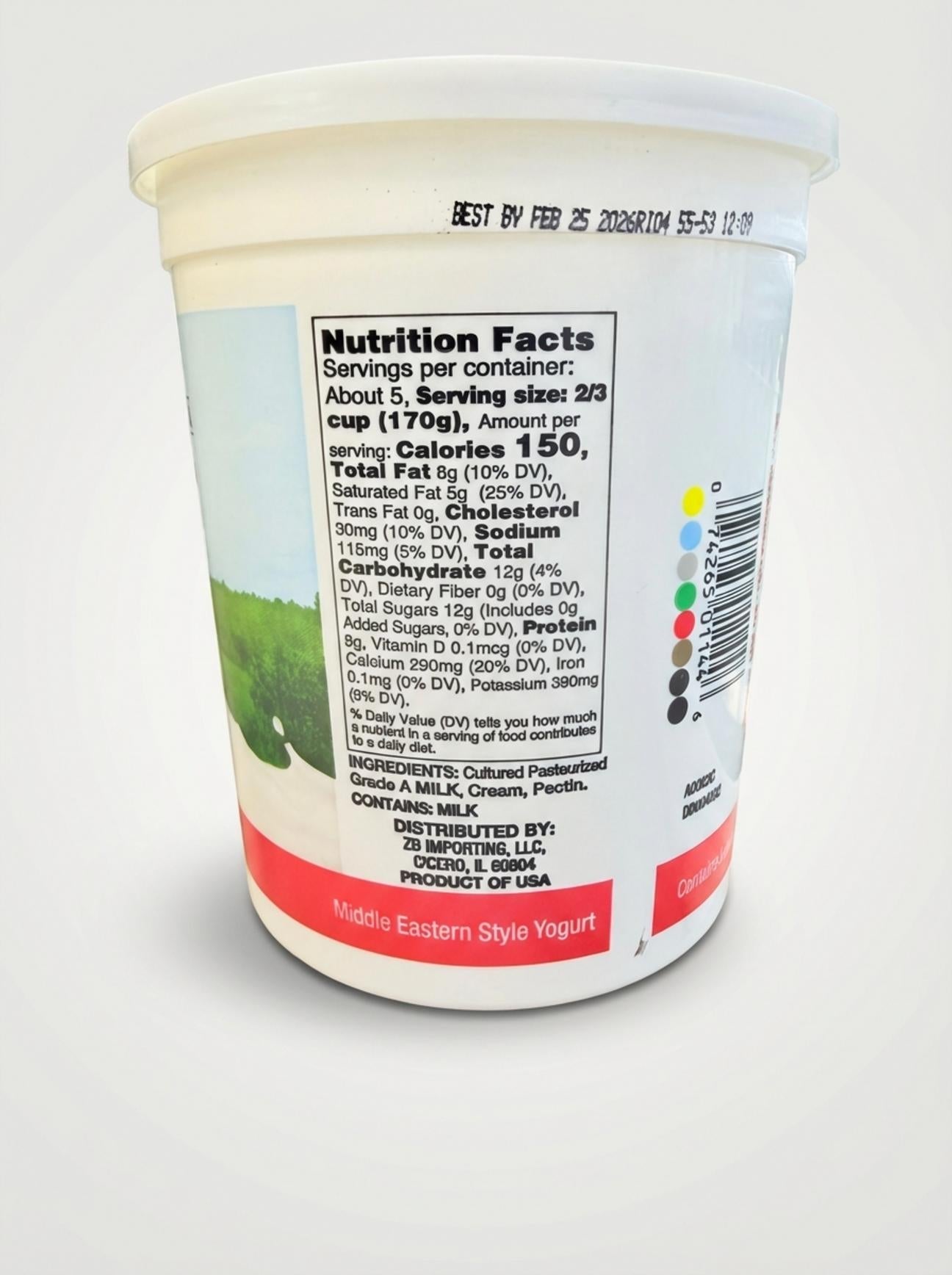 Ziyad Old Country Style Plain Yogurt (908g)