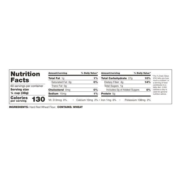 Whole Wheat Flour, Bronze Chief, Certified Glyphosate Free