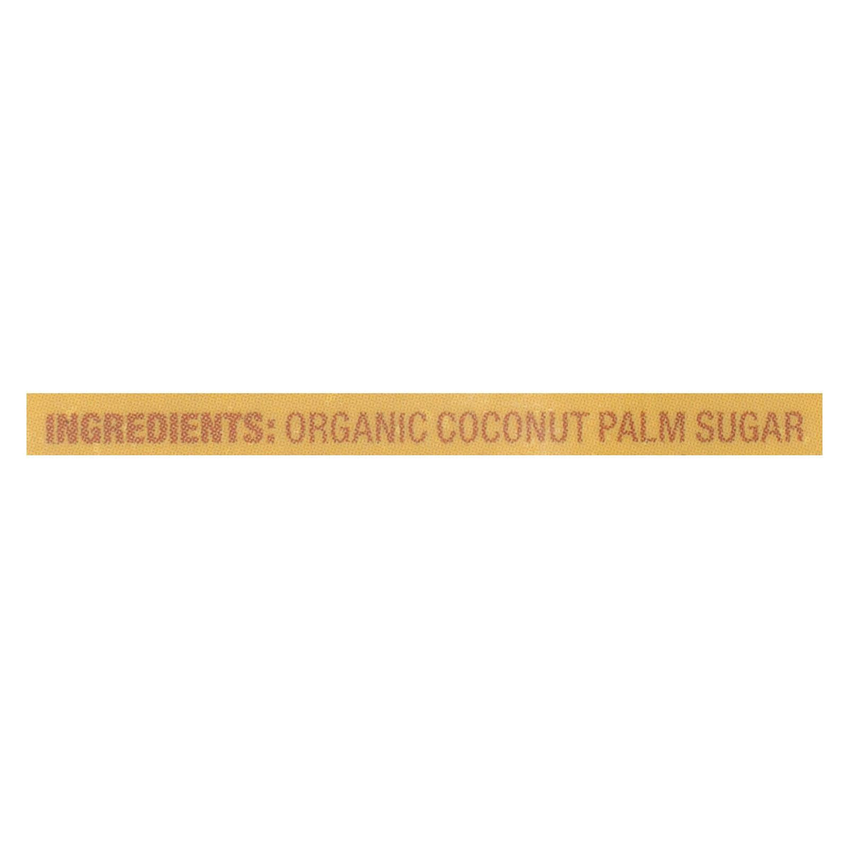 Organic Coconut Palm Sugar, 16 Oz, Case of 6