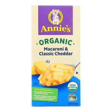 Annie's Organic Classic Mac & Cheese, 6 Oz, Case of 12