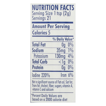 Organic Maine Dulse Granules - 1.5 oz Shaker