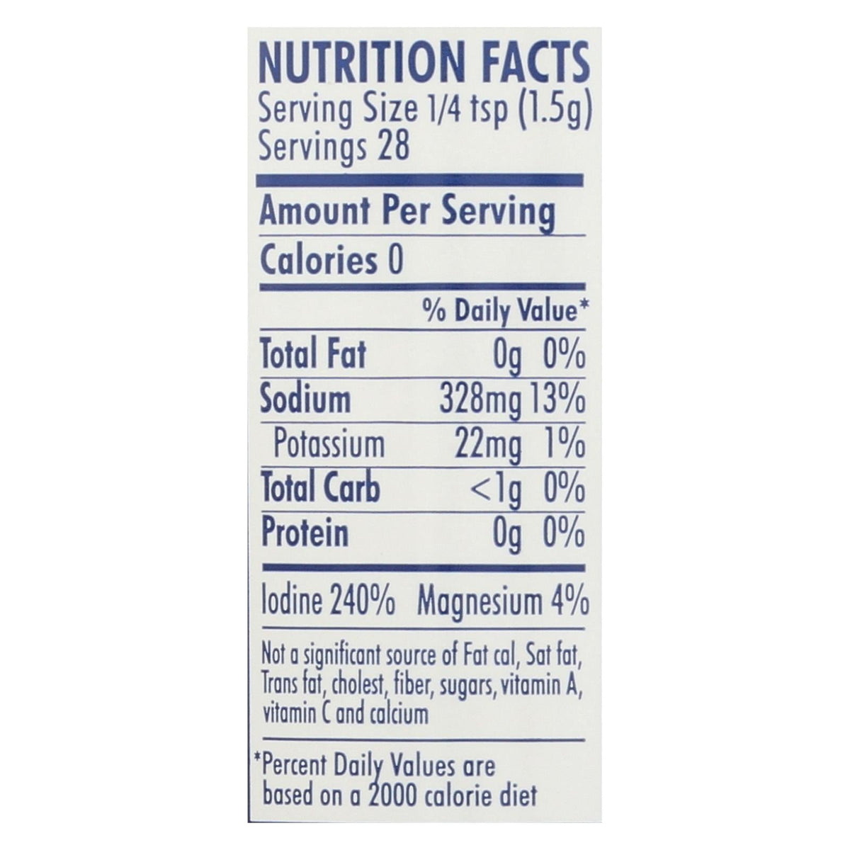 Maine Coast Sea Salt & Sea Veg - 1.5 Oz Shaker