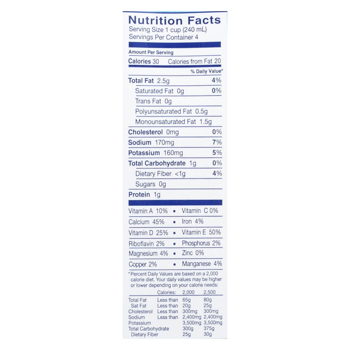 Almond Breeze Unsweetened Almond Milk, 12-Pack, 32 Fl Oz