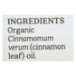 Aura Cacia - Organic Cinnamon Leaf - .25 Oz