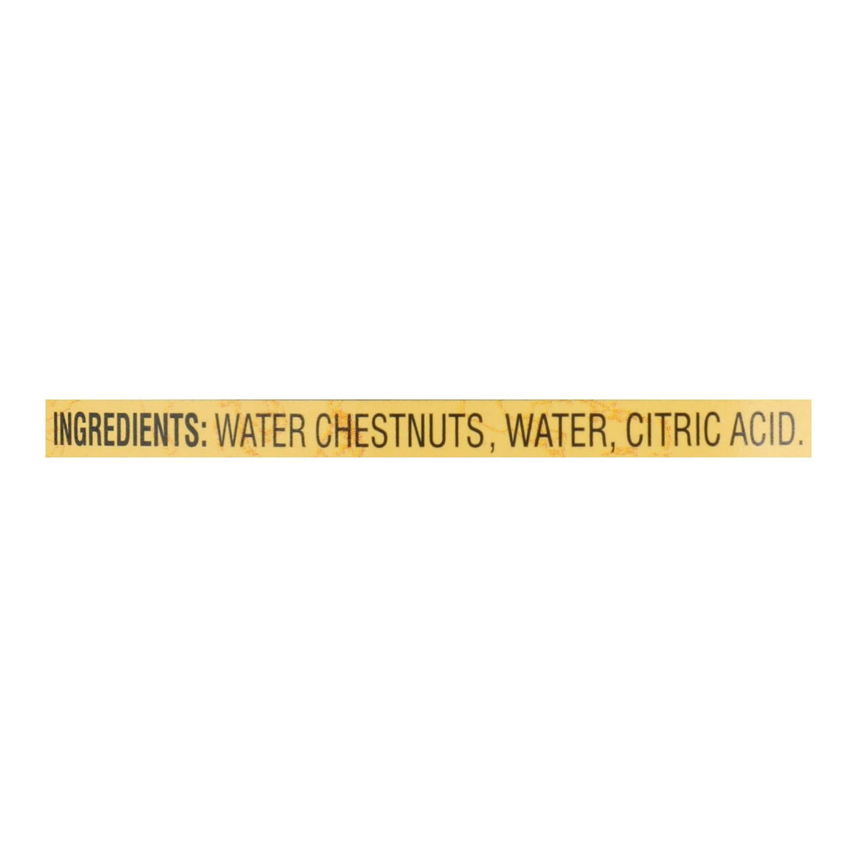 Reese Water Chestnuts - Sliced - Case Of 24 - 8 Oz.