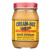 Cream Nut Smooth Natural Peanut Butter, 17 oz, 6-Pack