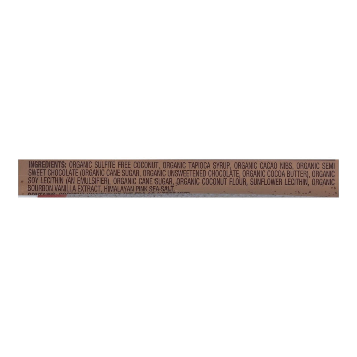 Jennie's Organic Cacao Coconut Bars, 12-Pack, 1.5 Oz Each