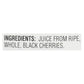 Rw Knudsen Just Black Cherry Juice  - Case of 6 - 32 FZ