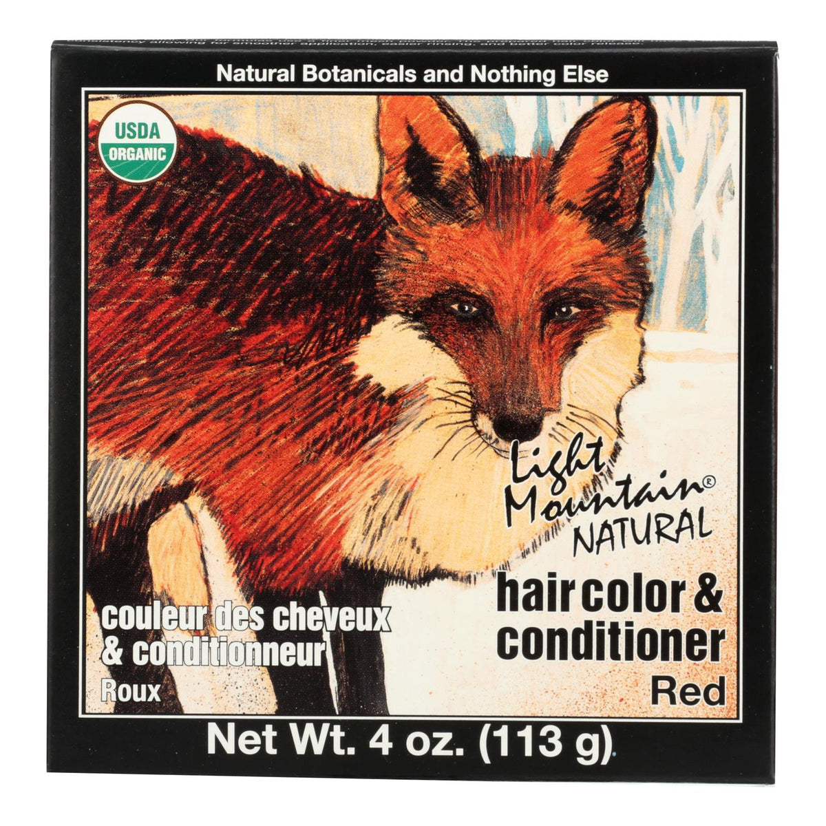 Organic Red Hair Color & Conditioner, 4 Oz