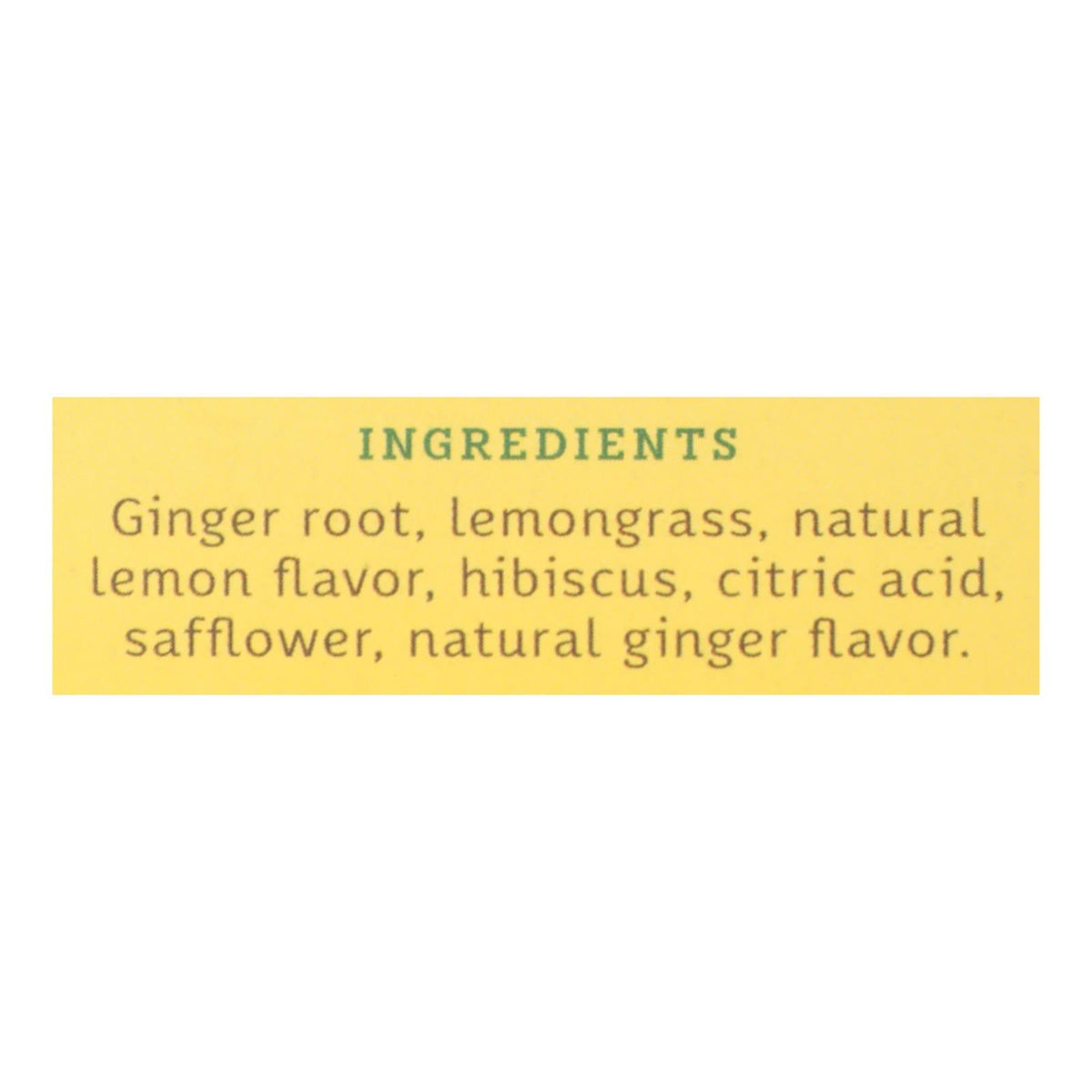 Stash Tea - Herbal - Lemon Ginger - 20 Bags - Case Of 6