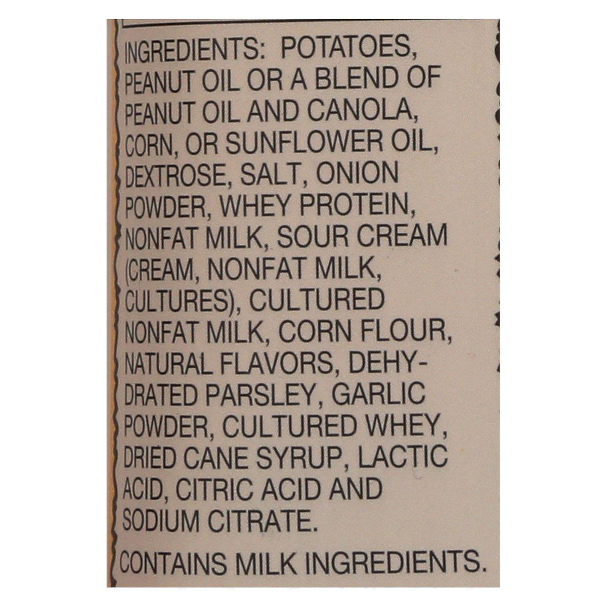 Dirty Sour Cream & Onion Chips, Case of 25 - 2 Oz Each