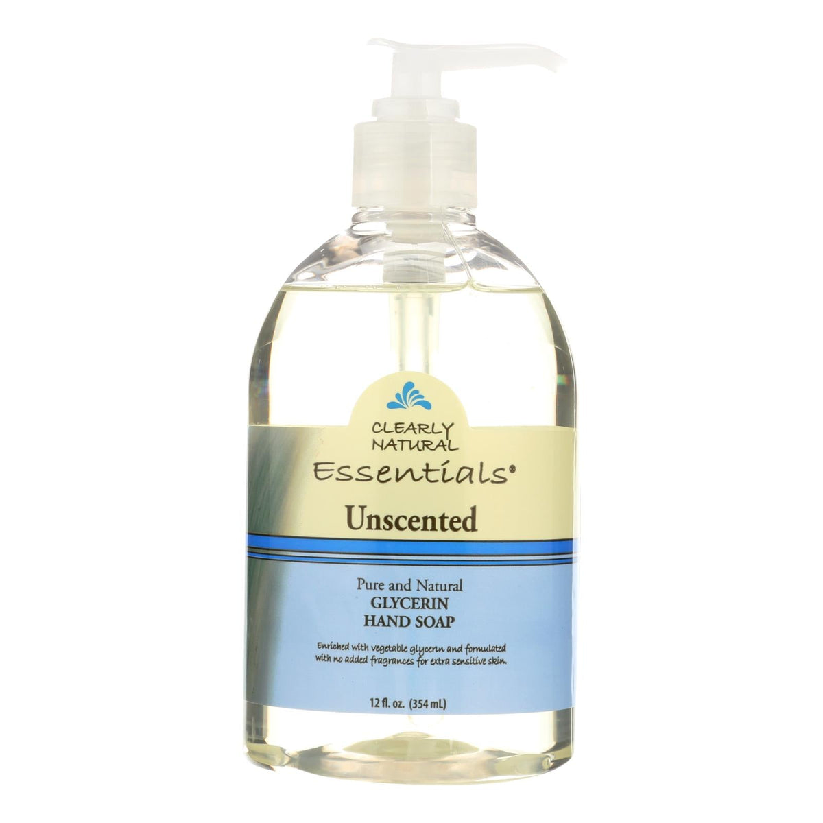 Clearly Natural Unscented Glycerine Hand Soap - 12 Fl Oz