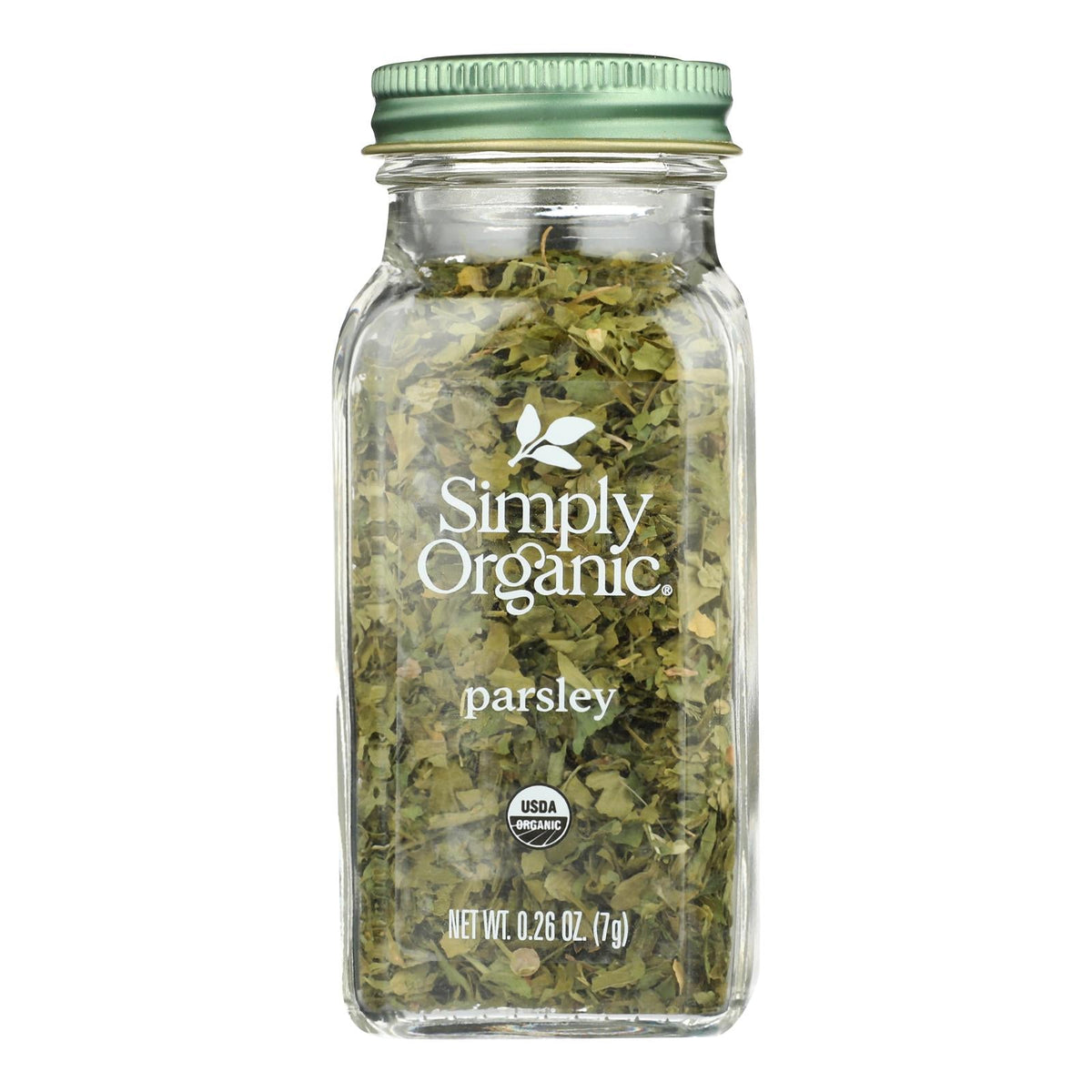Simply Organic Parsley Flakes, 0.26 oz, Pack of 6